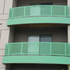 Perforated Aluminum Balcony Railing