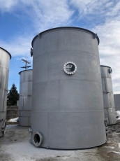 8 SS water treatment tanks