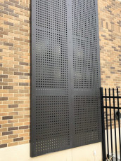 Eagan Police Station Perforated Metal Screen