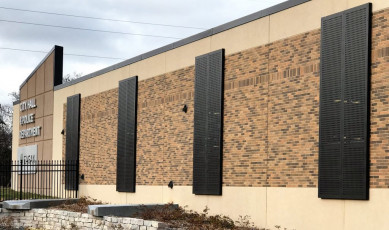 Eagan Police Station Perforated Metal Screen