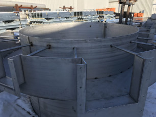 Water Treatment Clarifier Center Column