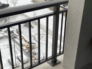 Aluminum Balcony Railing for Juliette Project