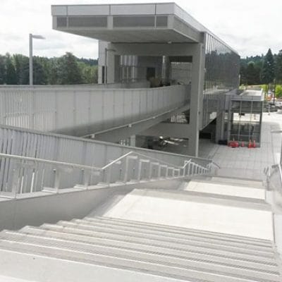 aluminum, stair railing, railing