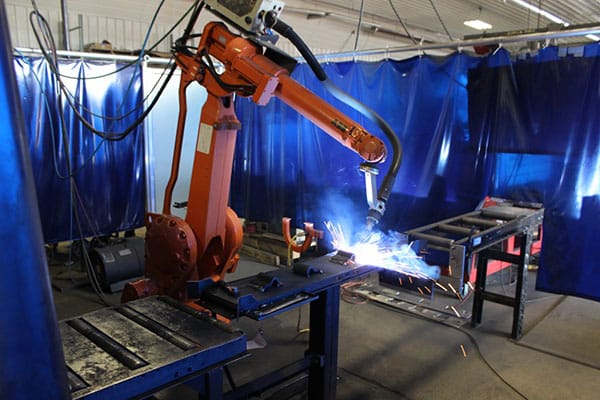 Robotic Welding, robot, weld, custom stainless steel fabrication