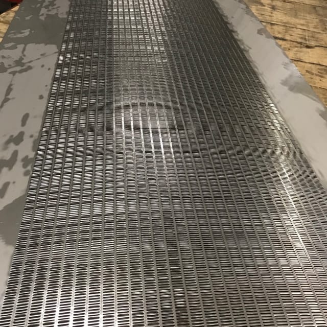 Perforated This Gauge Metal