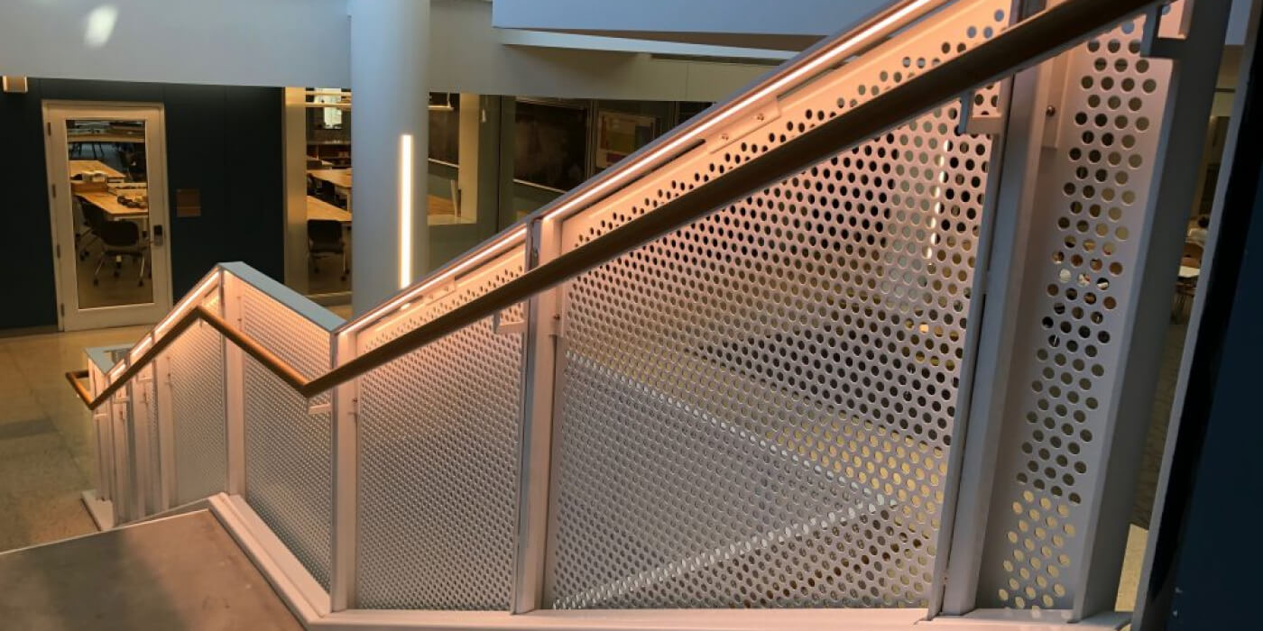 Perforated Aluminum for Balcony Railings