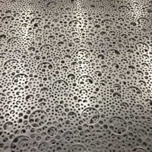 Ornate Metal Perforated Pattern Fabricated by Astro Metal Craft