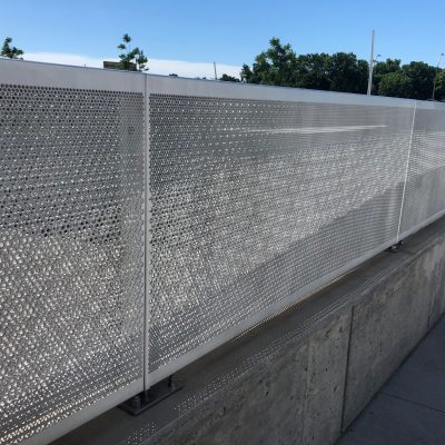 Perforated Stainless Steel Railing