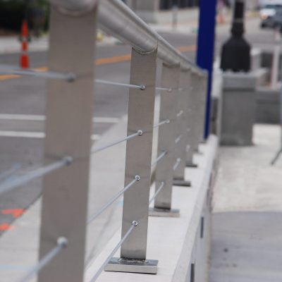 Stainless Steel Barrier Cable Railing Exterior Railing in Minneapolis, MN