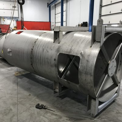 Stainless steel water treatment tanks clarifier center column