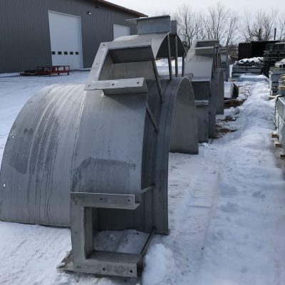 Stainless steel water treatment tanks clarifier outer draft tub