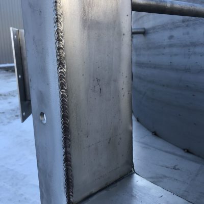 TIG Welding on stainless steel Clarifier parts