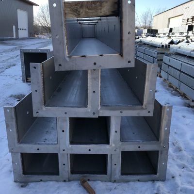 Troughs for Stainless Steel Clarifiers for influent and effluent