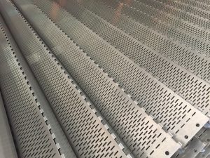 metal slats, perforated metal, perforated , industrial perforation