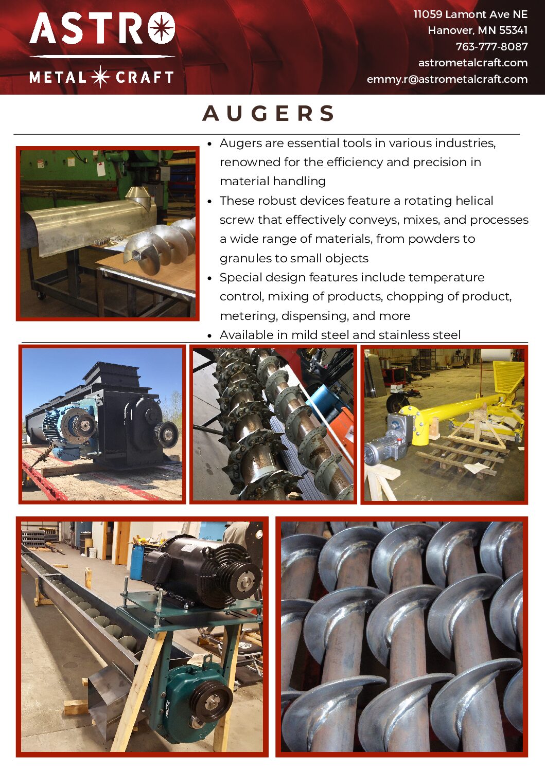 augers