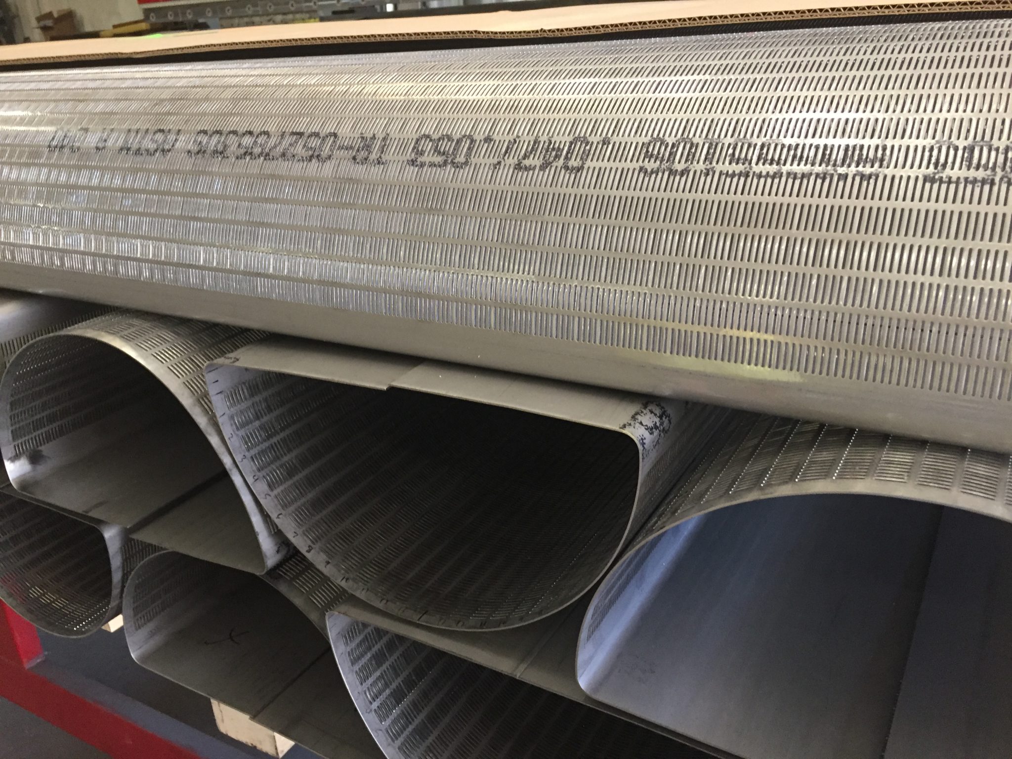 punched and formed industrial perforated metal services
