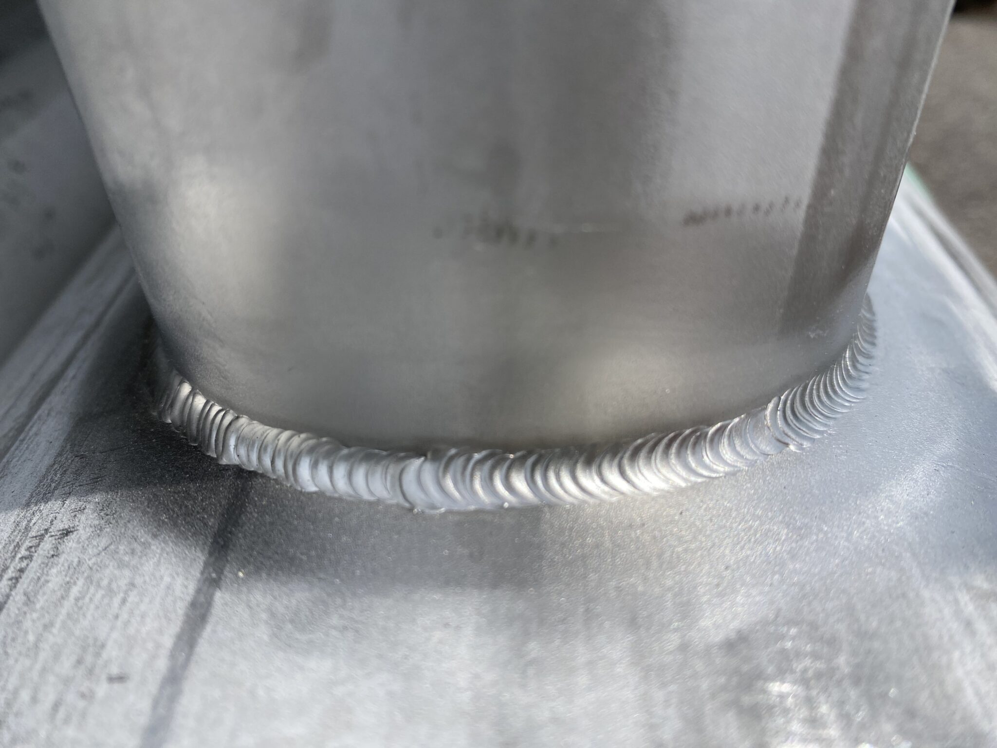custom stainless steel TIG weld on Industrial Water Treatment Headers