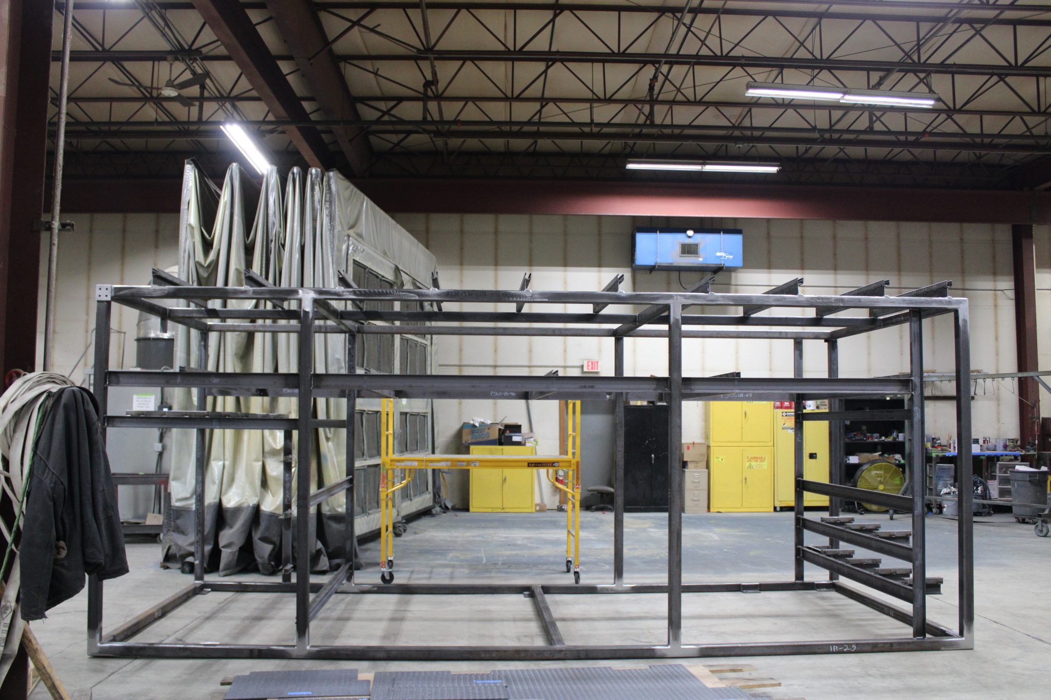 aluminum fabrication services welded frame